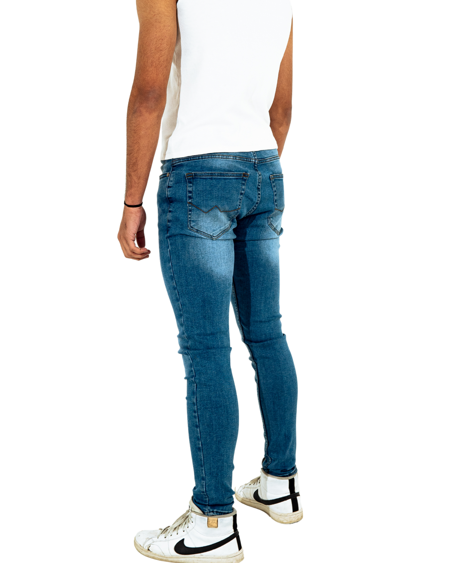 Super Slim - Medium Denim Blue